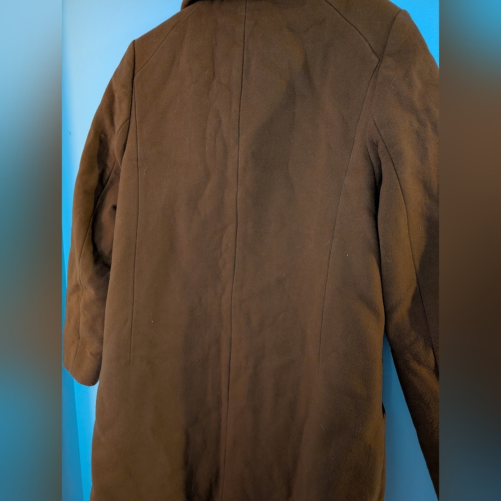 Wilfred Wool Cashmere Blend Coat – Brown | Size L - Picture 5 of 13